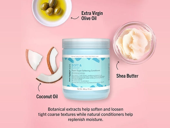 Aunt Jackies Kids Soft and Sassy Super Duper Softening Conditioner 426g
