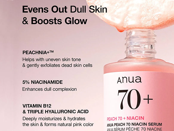 Anua Peach 70+ Niacin Serum 30ml - USA in Sri Lanka