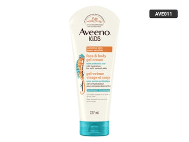 Aveeno Kids Face & Body Gel Cream 227ml in Sri Lanka