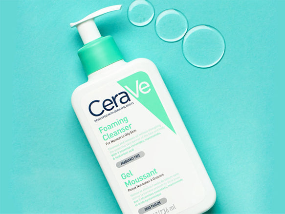 Cerave Foaming Cleanser for Normal to Oily Skin 236ml