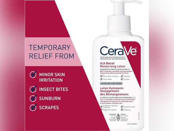Cerave Itch Relief Moisturizing Lotion 237ml - CANADA