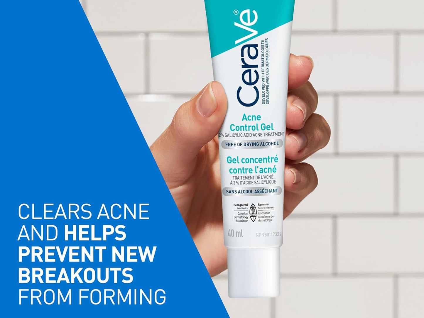 Original Cerave Acne Control Gel 40ml in Sri Lanka