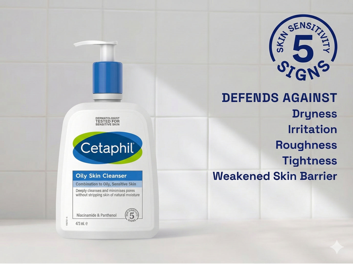 Cetaphil Oily Skin Cleanser 473ml in Sri Lanka