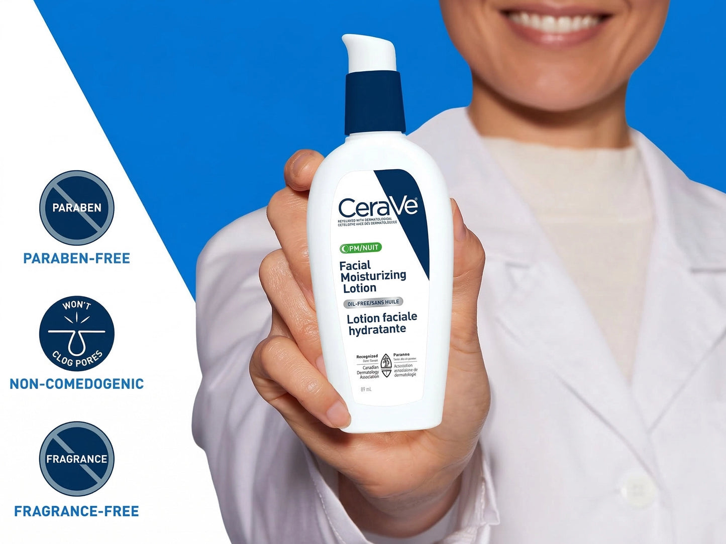 Cerave PM Facial Moisturizing Lotion 89ml - USA in Sri Lanka