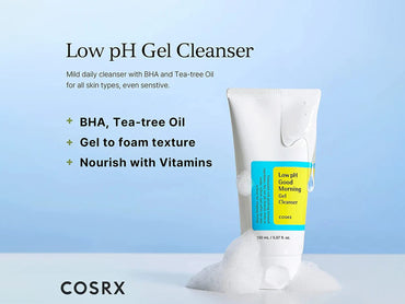 Cosrx Low PH Good Morning Gel Cleanser 150ml - Korea in Sri Lanka
