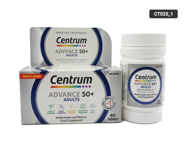 Centrum Advance 50+ Adults Multivitamins & Mineral 60 Tablets