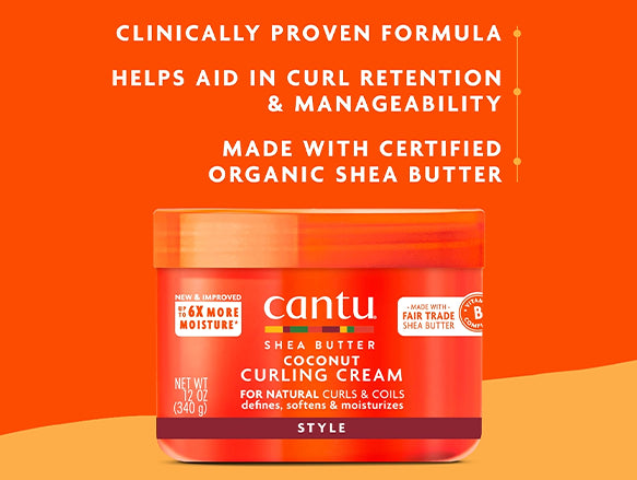 Cantu Coconut Curling Cream 340g in Sri Lanka