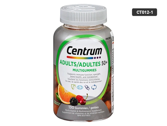 Centrum Adults 50+ MultiGummies 130 Gummies in Sri Lanka