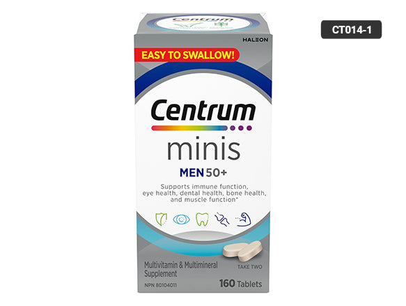 Centrum Minis Men 50+ Multivitamin 160 Tablets in Sri Lanka