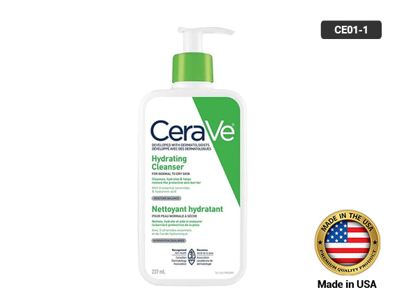 Cerave Hydrating Cleanser for Normal to Dry Skin 236ml - USA in Sri Lanka