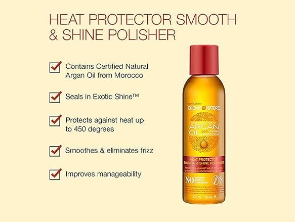 Creme of Nature Argan Oil Anti-Humidity Gloss and Shine Mist 118ml - USA in Sri Lanka