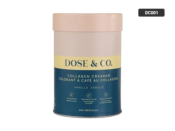 DOSE & CO. Collagen Creamer Vanilla Flavor 340g in Sri Lanka