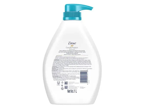 Dove Care and Protect Anti-Bacterial Body Wash 1L - 8999999574116 in Sri Lanka.