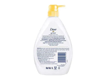 Dove Go Fresh Energize Body Wash with Grapefruit & Lemongrass Scent 1L