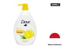 Dove Go Fresh Energize Body Wash with Grapefruit & Lemongrass Scent 1L