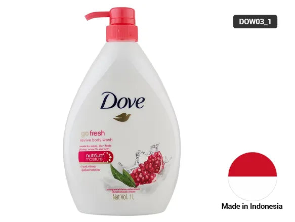 Dove Go Fresh Revive Body Wash with Pomegranate And Lemon Verbena Scent 1L