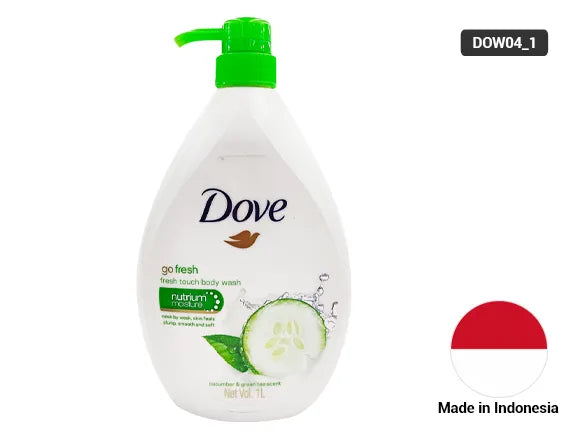 Dove Go Fresh Touch Body Wash with Cucumber & Green Tea Scent 1L