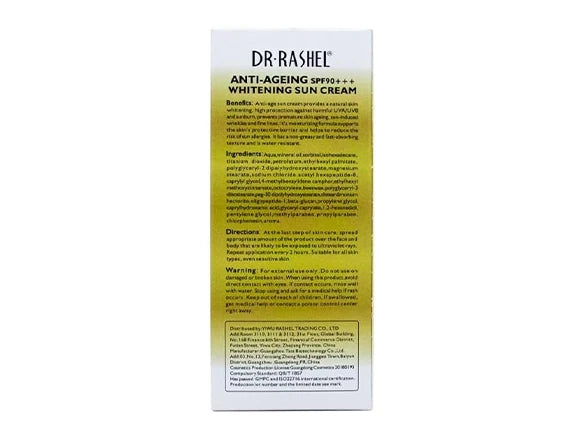 Dr Rashel SPF 90 Anti Aging Sun Cream 60g