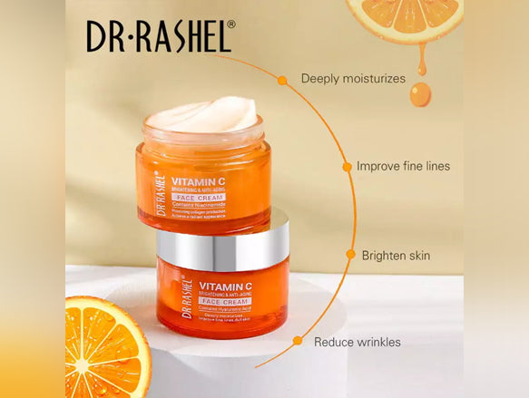 Dr Rashel Vitamin C Brightening and Anti-Aging Face Cream 50g - CHINA in Sri Lanka