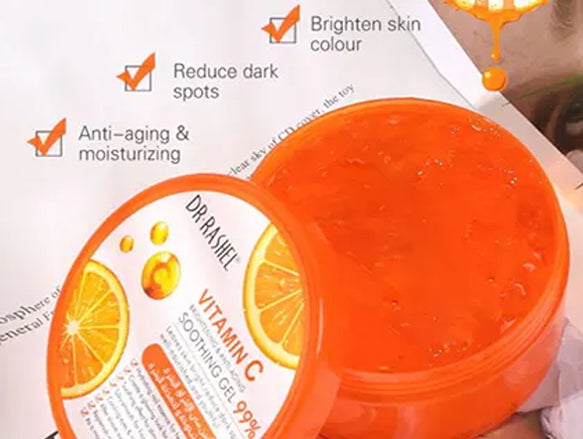 Buy Original Dr Rashel Vitamin C Brightening and Anti-Aging Soothing Gel 99% 300g - CHINA in Sri Lanka