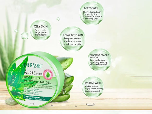 Dr Rashel Aloe Vera Soothing Gel (Anti-acne, anti-dark spots and soothing Gel) - CHINA in Sri Lanka