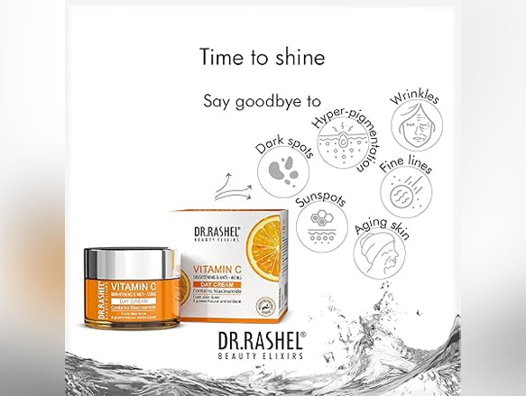 Dr Rashel Vitamin C Brightening Anti-Aging Day Cream 50g - CHINA in Sri Lanka