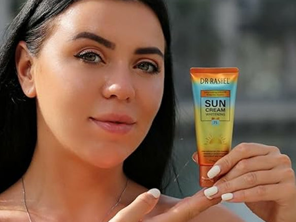 Dr Rashel Sun Cream Whitening SPF75 60g - CHINA in Sri Lanka