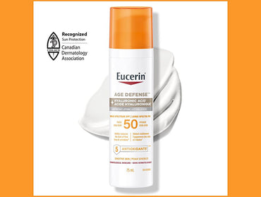 Eucerin Age Defense Sunscreen SPF50 75ml - CANADA in Sri Lanka