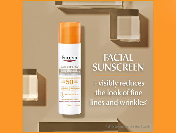 Eucerin Age Defense Sunscreen SPF50 75ml - CANADA in Sri Lanka