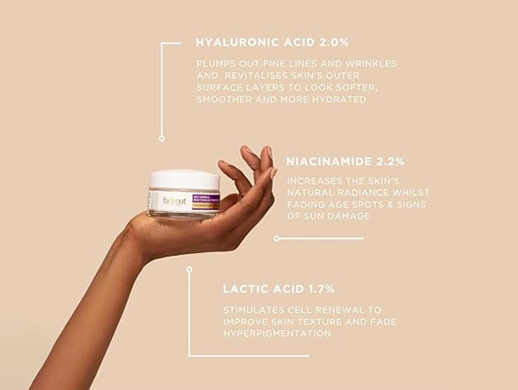 Fade Out Anti-Wrinkle Whitening Day Cream SPF 25 50ml - UK in Sri Lanka