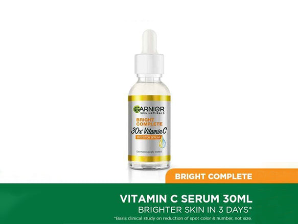 Buy Original Garnier Bright Complete Vitamin C Serum 30ml - PHILIPPINES in Sri Lanka