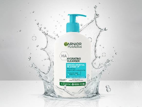 Garnier Hydrating Hyaluronic Acid Deep Cleanser 250ml in Sri Lanka