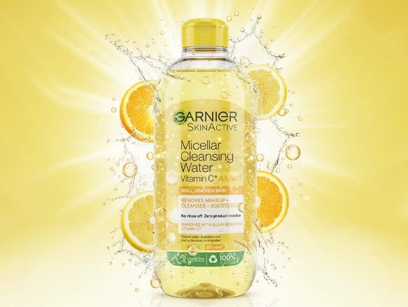 Garnier Skin Active Micellar Cleansing Water Vitamin C 400ml in Sri Lanka