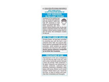 Garnier Ambre Solaire Sunscreen SPF50 40ml - GERMANY in Sri Lanka