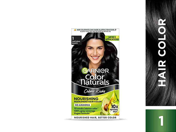 Buy Original Garnier Hair Color Natural Black 35ml + 30g - INDIA in Sri Lanka