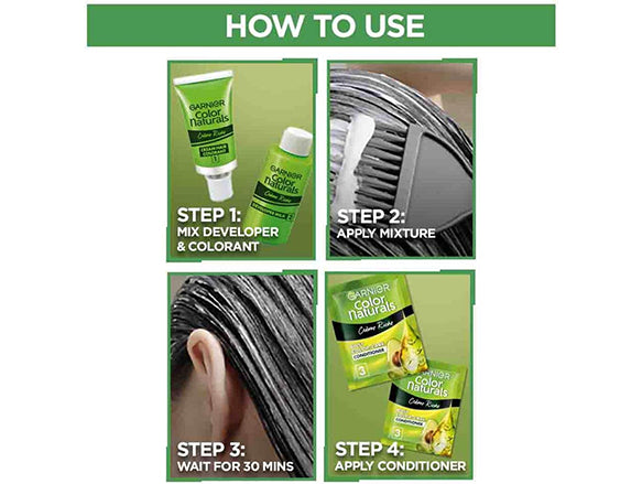 Buy Original Garnier Hair Color Natural Black 35ml + 30g - INDIA in Sri Lanka