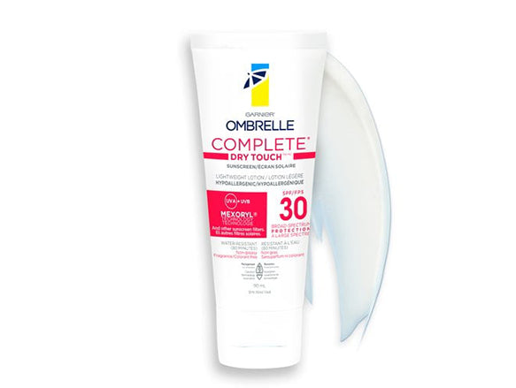 Garnier Ombrelle Complete Dry Touch Sunscreen SPF 30 200ml - CANADA - 603084558759 in Sri Lanka