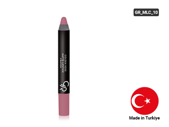 Golden Rose Matte Lipstick Crayon