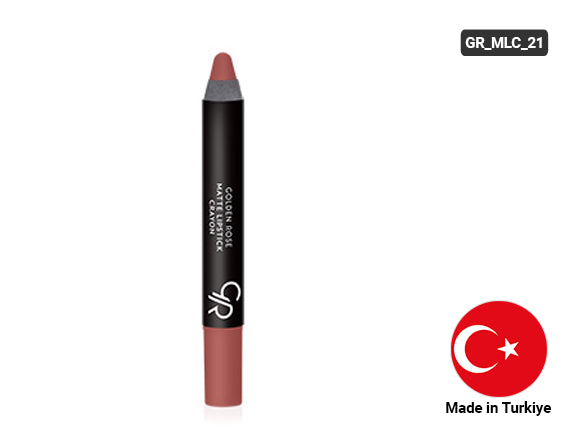 Golden Rose Matte Lipstick Crayon