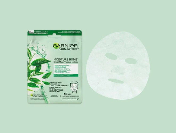 Garnier Moisture Bomb Sheet Mask for Normal to Combination Skin 28g - CANADA in Sri Lanka