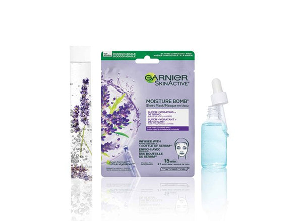 Garnier Moisture Bomb Sheet Mask for Tired-Looking Skin 28g - CANADA in Sri Lanka