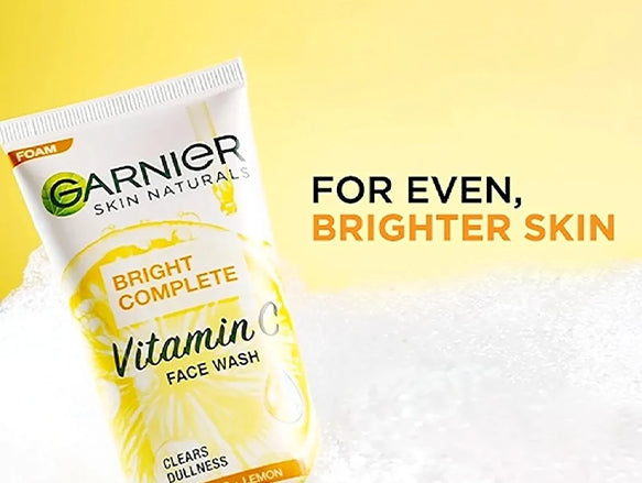 Garnier Bright Complete Vitamin C Face Wash 150ml - INDONESIA in Sri Lanka