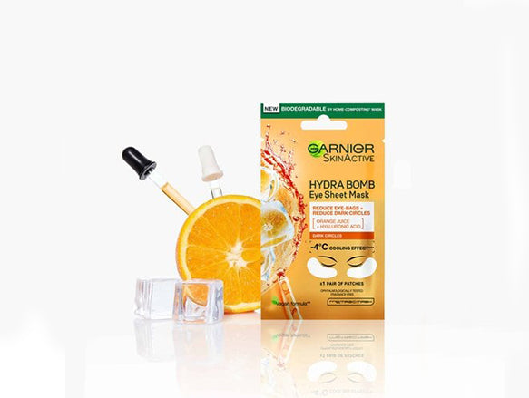 Garnier Moisture Bomb Eye Sheet Mask for Dark Circles 6g - CANADA in Sri Lanka