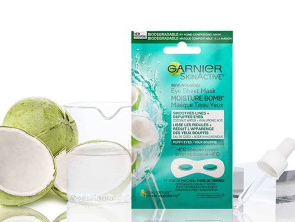 Garnier Moisture Bomb Eye Sheet Mask for Puffy Eyes 6g - CANADA in Sri Lanka