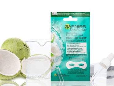 Garnier Moisture Bomb Eye Sheet Mask for Puffy Eyes 6g - CANADA in Sri Lanka