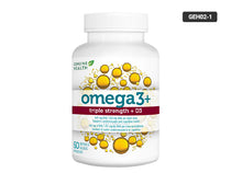 Genuine Health Omega3+ Triple Strength + D3 60 Softgels in Sri Lanka