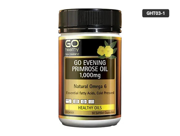 Go Healthy Go Evening Primrose Oil 1000mg 90 Softgel Capsules in Sri Lanka