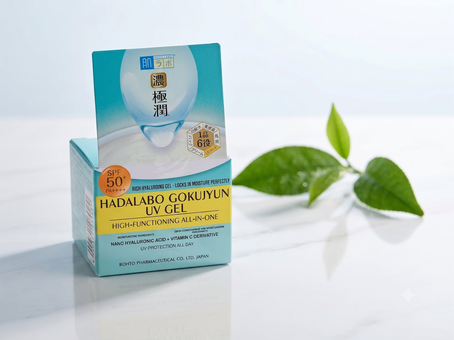 Hada Labo Gokujyun UV White Gel SPF50+ PA++++ 90g in Sri Lanka