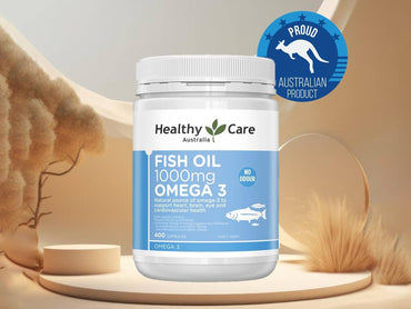 Buy Original Healthy Care Fish Oil 1000mg 400 Capsules in Sri Lanka
