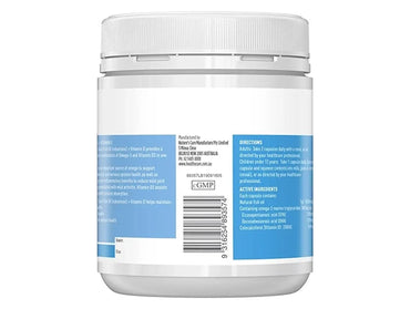 Healthy Care Fish Oil + Vitamin D 200 Capsules